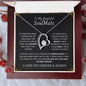 To My Beautiful Soulmate | I Love You, Forever & Always - Forever Love Necklace