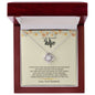 To My Beautiful Wife | You Are My Everything - Love Knot Necklace