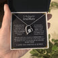 To My Beautiful Soulmate | I Love You, Forever & Always - Forever Love Necklace