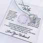 To My Beautiful Wife | Forever Love Necklace