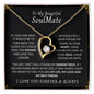 To My Beautiful Soulmate | I Love You, Forever & Always - Forever Love Necklace